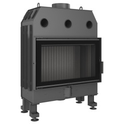 Fireplace insert SAVEN Balance 80x50 Black ECO. Photo 8