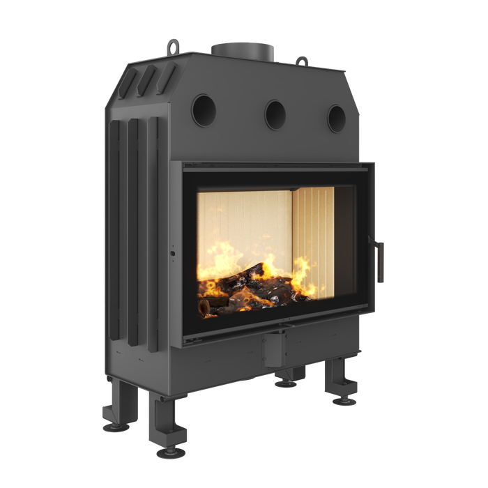 Fireplace insert SAVEN Balance 80x50 ECO. Photo 3D