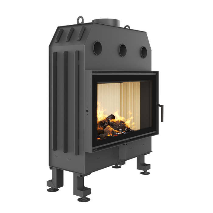 Fireplace insert SAVEN Balance 80x50 ECO. Photo 3D