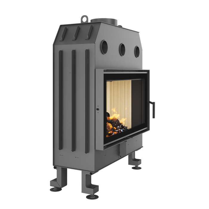 Fireplace insert SAVEN Balance 80x50 ECO. Photo 3D