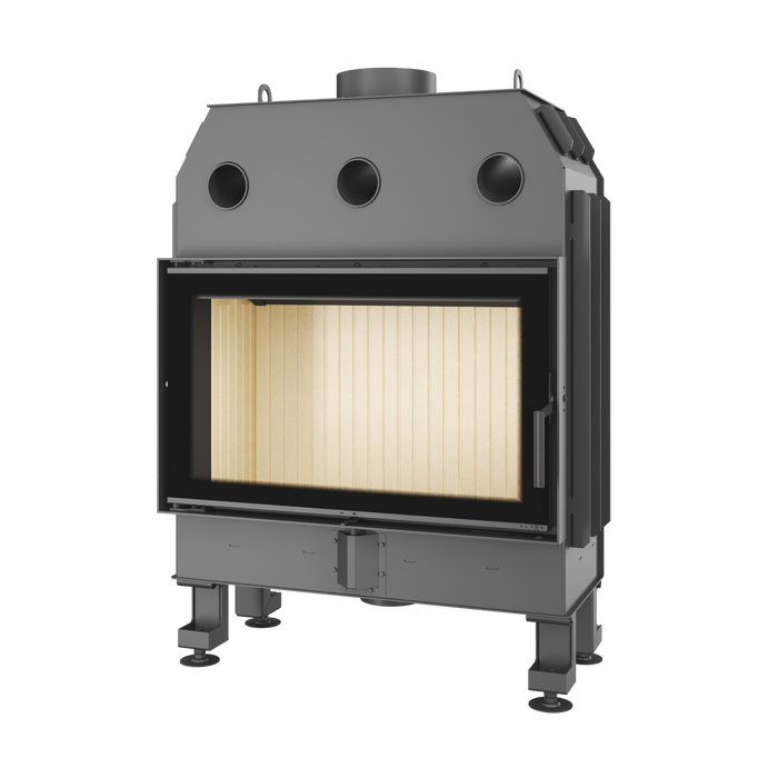 Fireplace insert SAVEN Balance 80x50 ECO. Photo 3D