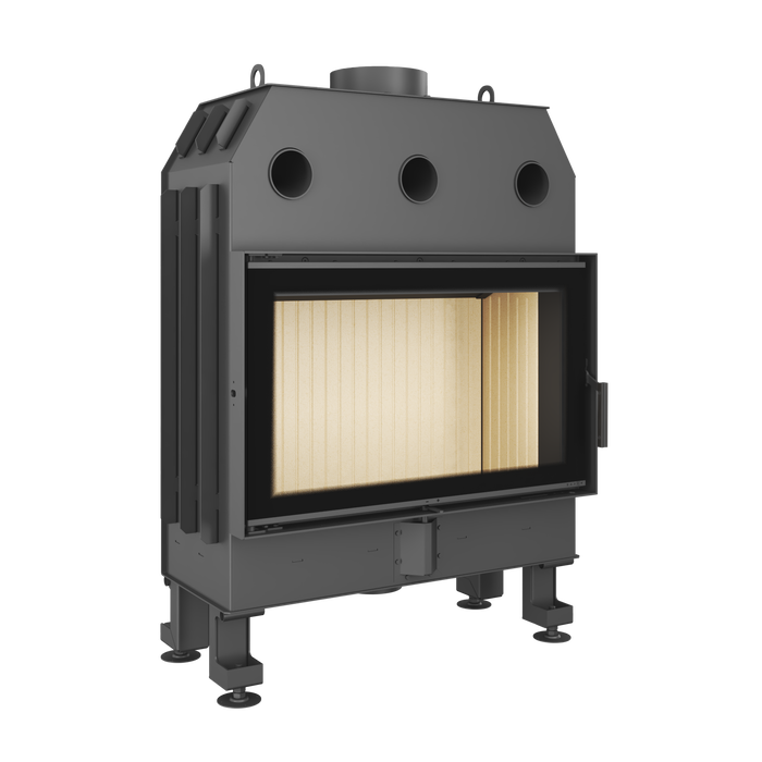 Fireplace insert SAVEN Balance 80x50 ECO. Photo 3D
