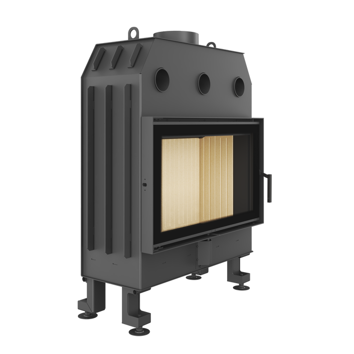 Fireplace insert SAVEN Balance 80x50 ECO. Photo 3D