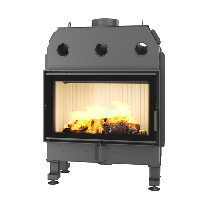 Fireplace insert SAVEN Balance 80x50 ECO. Photo 3D