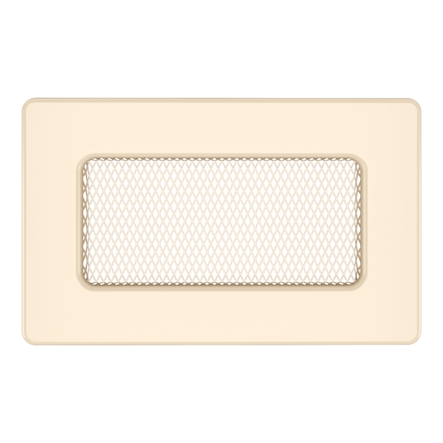 Fireplace ventilation grille SAVEN 11x17 cream