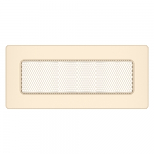 Fireplace ventilation grille SAVEN 11x24 cream