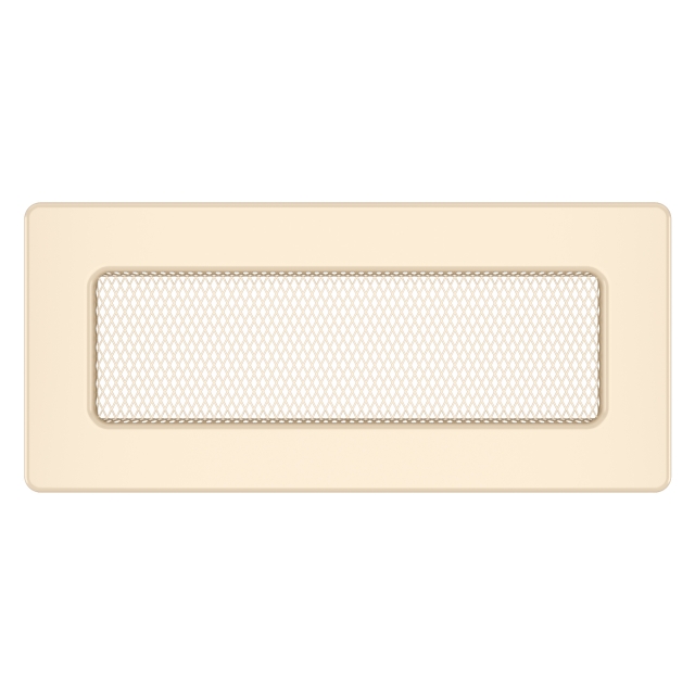 Fireplace ventilation grille SAVEN 11x24 cream