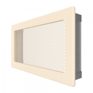 Fireplace ventilation grille SAVEN 17x30 cream. Photo 2