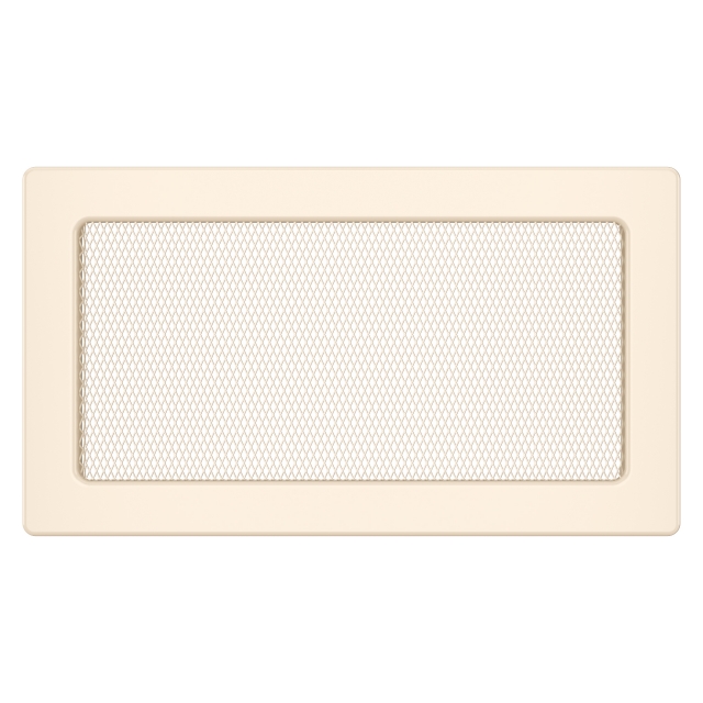 Fireplace ventilation grille SAVEN 17x30 cream