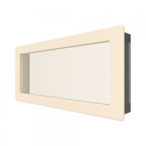Fireplace ventilation grille SAVEN 17x37 cream. Photo 2