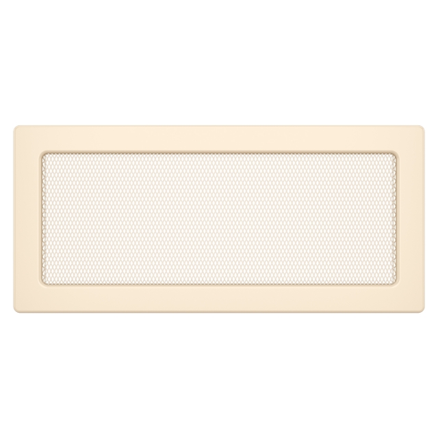 Fireplace ventilation grille SAVEN 17x37 cream