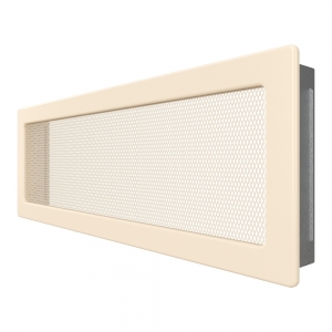 Fireplace ventilation grille SAVEN 17x49 cream. Photo 2