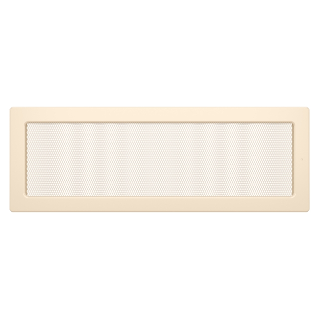Fireplace ventilation grille SAVEN 17x49 cream