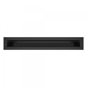 Fireplace ventilation grille SAVEN Loft 60x400 black