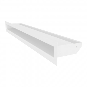 Fireplace ventilation grille SAVEN Loft 60x600 white. Photo 2