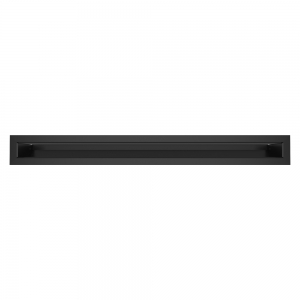Fireplace ventilation grille SAVEN Loft 60x600 black