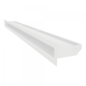 Fireplace ventilation grille SAVEN Loft 60x1000 white. Photo 2