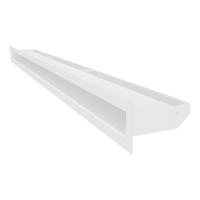 Fireplace ventilation grille SAVEN Loft 60x1000 white. Photo 2