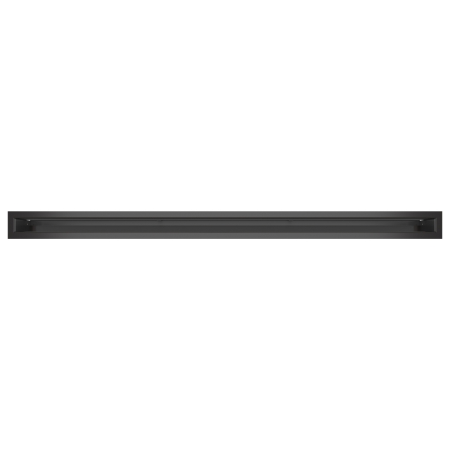 Fireplace ventilation grille SAVEN Loft 60x1000 graphite