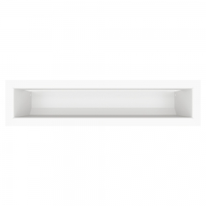 Fireplace ventilation grille SAVEN Loft 90x400 white