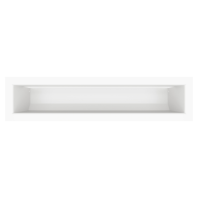 Fireplace ventilation grille SAVEN Loft 90x400 white