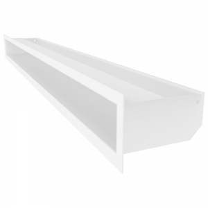 Fireplace ventilation grille SAVEN Loft 90x1000 white. Photo 2