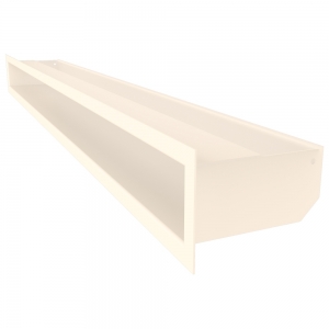 Fireplace ventilation grille SAVEN Loft 90x1000 cream. Photo 2