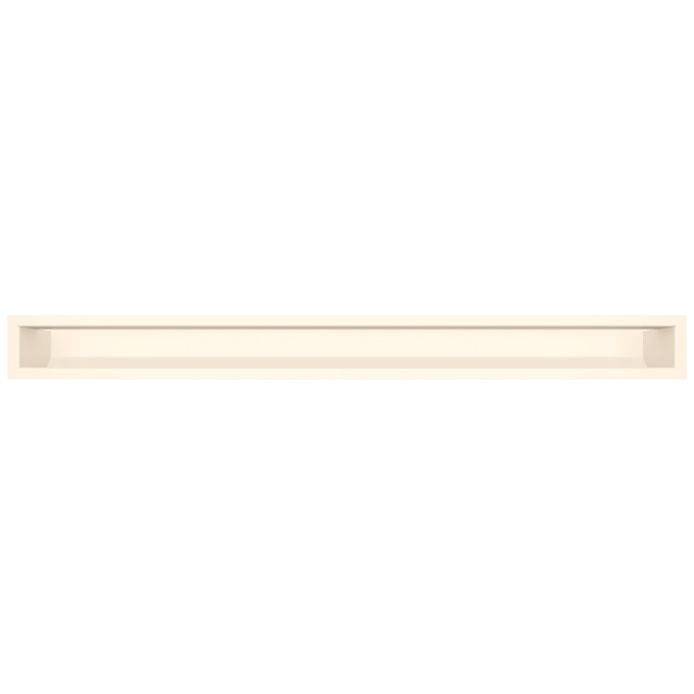 Fireplace ventilation grille SAVEN Loft 90x1000 cream