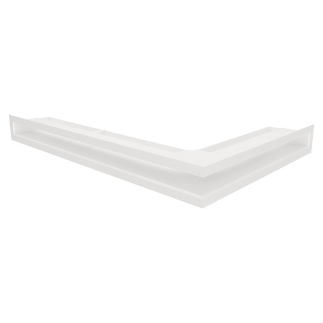 Fireplace ventilation grille 60x400x600 SAVEN Loft Angle white
