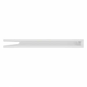 Fireplace ventilation grille 60x600x800 SAVEN Loft Angle white. Photo 3