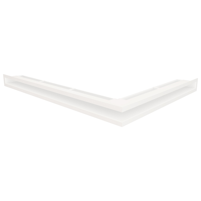 Fireplace ventilation grille 60x600x800 SAVEN Loft Angle white