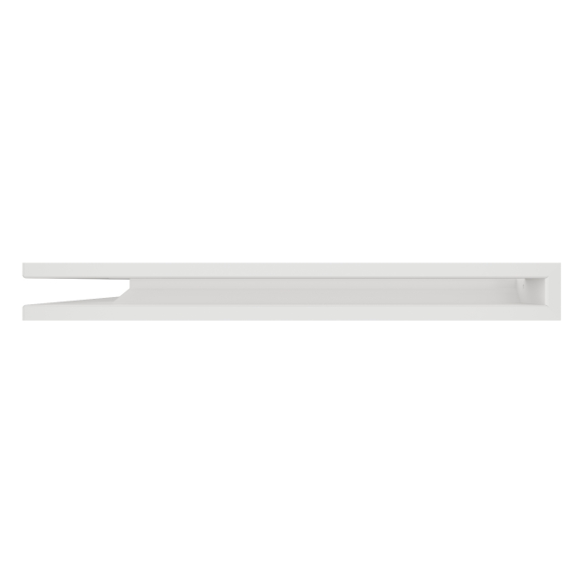 Fireplace ventilation grille 60x600x800 SAVEN Loft Angle white. Photo 3