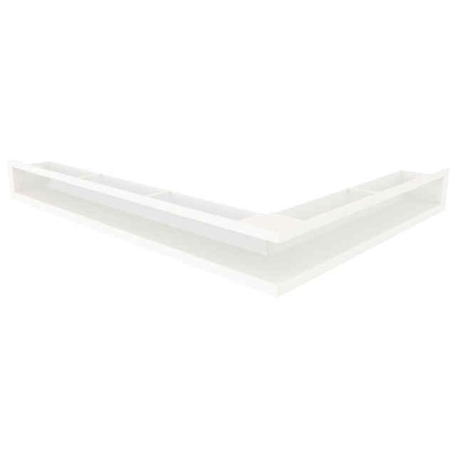 Fireplace ventilation grille 90x600x800 SAVEN Loft Angle white