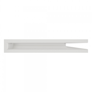 Fireplace ventilation grille 60x600x400 SAVEN Loft Angle white. Photo 3