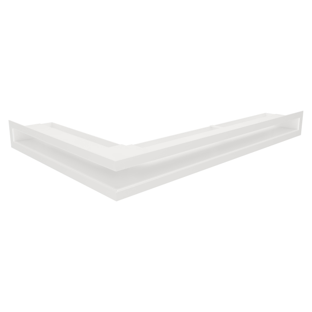 Fireplace ventilation grille 60x600x400 SAVEN Loft Angle white