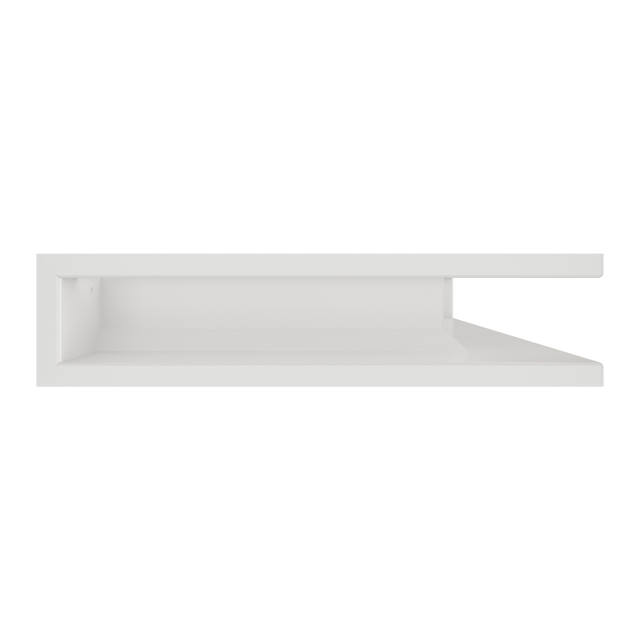 Fireplace ventilation grille 90x600x400 SAVEN Loft Angle white. Photo 2