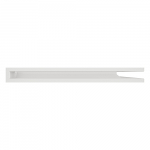 Fireplace ventilation grille 60x800x600 SAVEN Loft Angle white. Photo 3