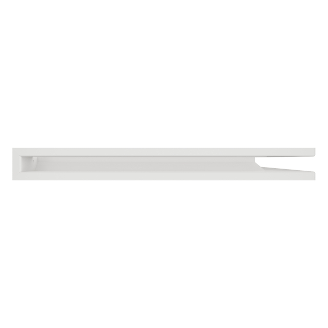 Fireplace ventilation grille 60x800x600 SAVEN Loft Angle white. Photo 3