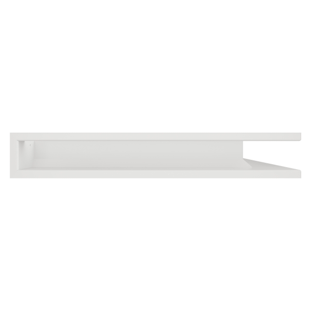 Fireplace ventilation grille 90x800x600 SAVEN Loft Angle white. Photo 3