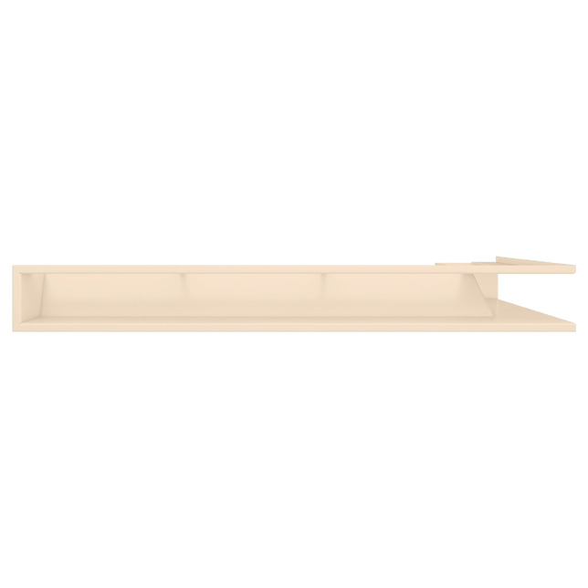 Fireplace ventilation grille 95x450x800 SAVEN Loft Angle cream. Photo 2