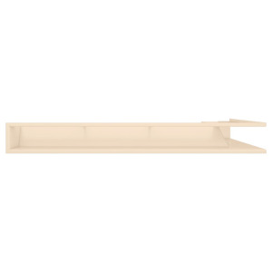 Fireplace ventilation grille 95x450x800 SAVEN Loft Angle cream. Photo 2
