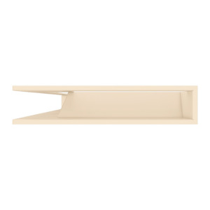 Fireplace ventilation grille 95x450x800 SAVEN Loft Angle cream. Photo 3