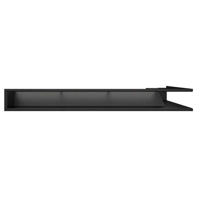 Fireplace ventilation grille 95x450x800 SAVEN Loft Angle black. Photo 2