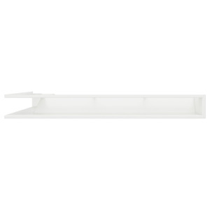 Fireplace ventilation grille 95x800x450 SAVEN Loft Angle white. Photo 2