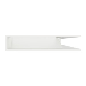 Fireplace ventilation grille 95x800x450 SAVEN Loft Angle white. Photo 3