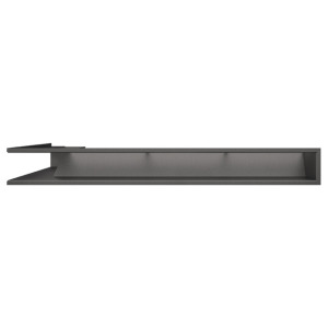 Fireplace ventilation grille 95x800x450 SAVEN Loft Angle graphite. Photo 3