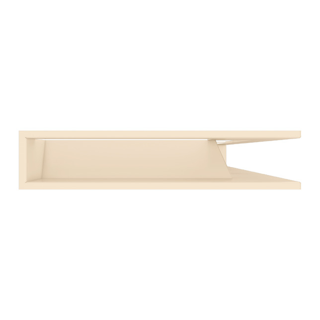 Fireplace ventilation grille 95x800x450 SAVEN Loft Angle cream. Photo 3