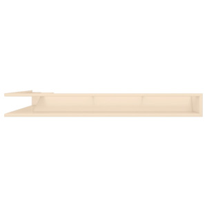 Fireplace ventilation grille 95x800x450 SAVEN Loft Angle cream. Photo 2