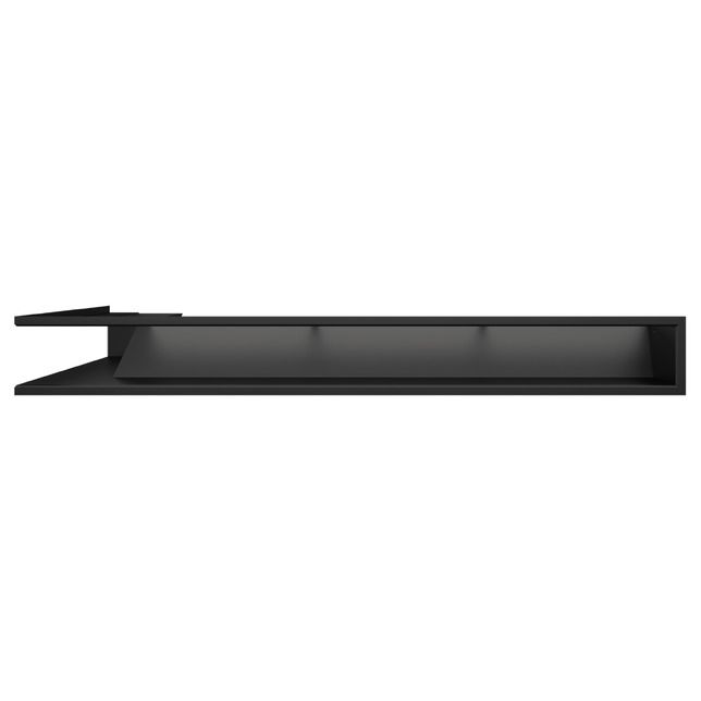 Fireplace ventilation grille 95x800x450 SAVEN Loft Angle black. Photo 2