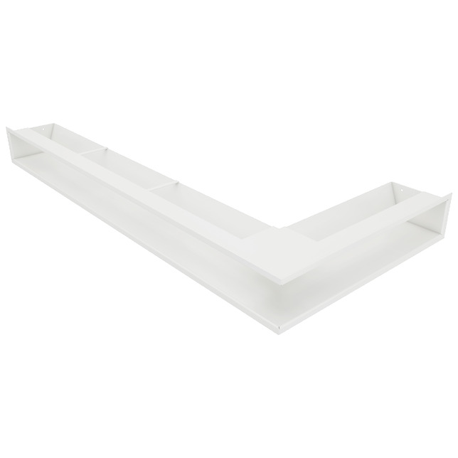 Fireplace ventilation grille 95x450x950 SAVEN Loft Angle white